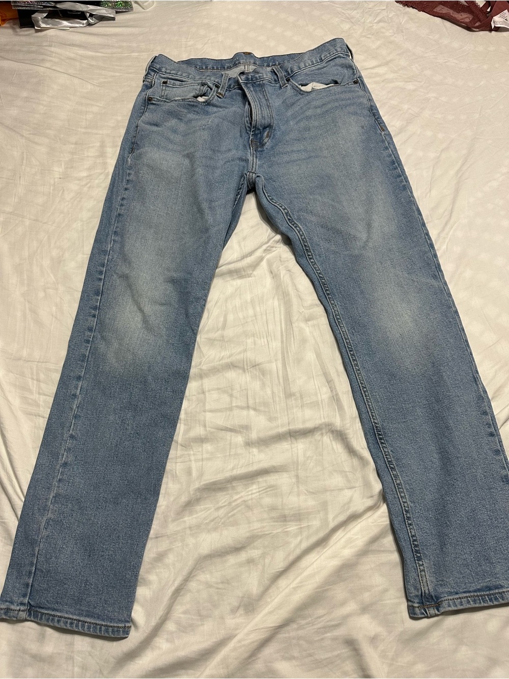 Old Navy Men's Slim Jeans in Light Blue Wash